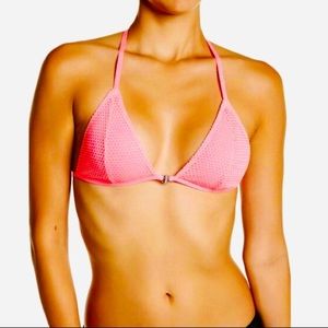 Free People- “Roll w It” Bralette, Bra- Pink, Sz L